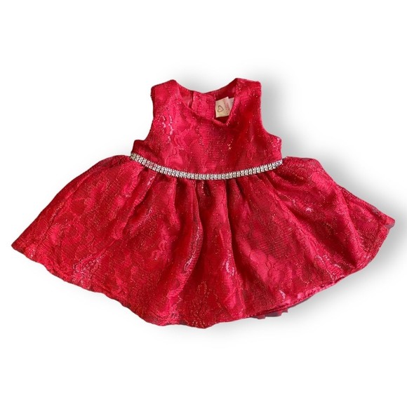 Youngland Other - Youngland Baby beautiful red baby girl dress size 12 months
